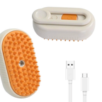 3-in-1 Steam Grooming Brush for Pets