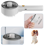 Cloud Care Steam Pet Brush | 4-in-1 Grooming & Self-Clean