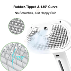 Cloud Care Self-Cleaning Slicker Brush for Cats & Dogs