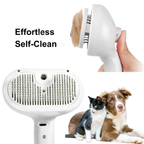 Cloud Care Self-Cleaning Slicker Brush for Cats & Dogs