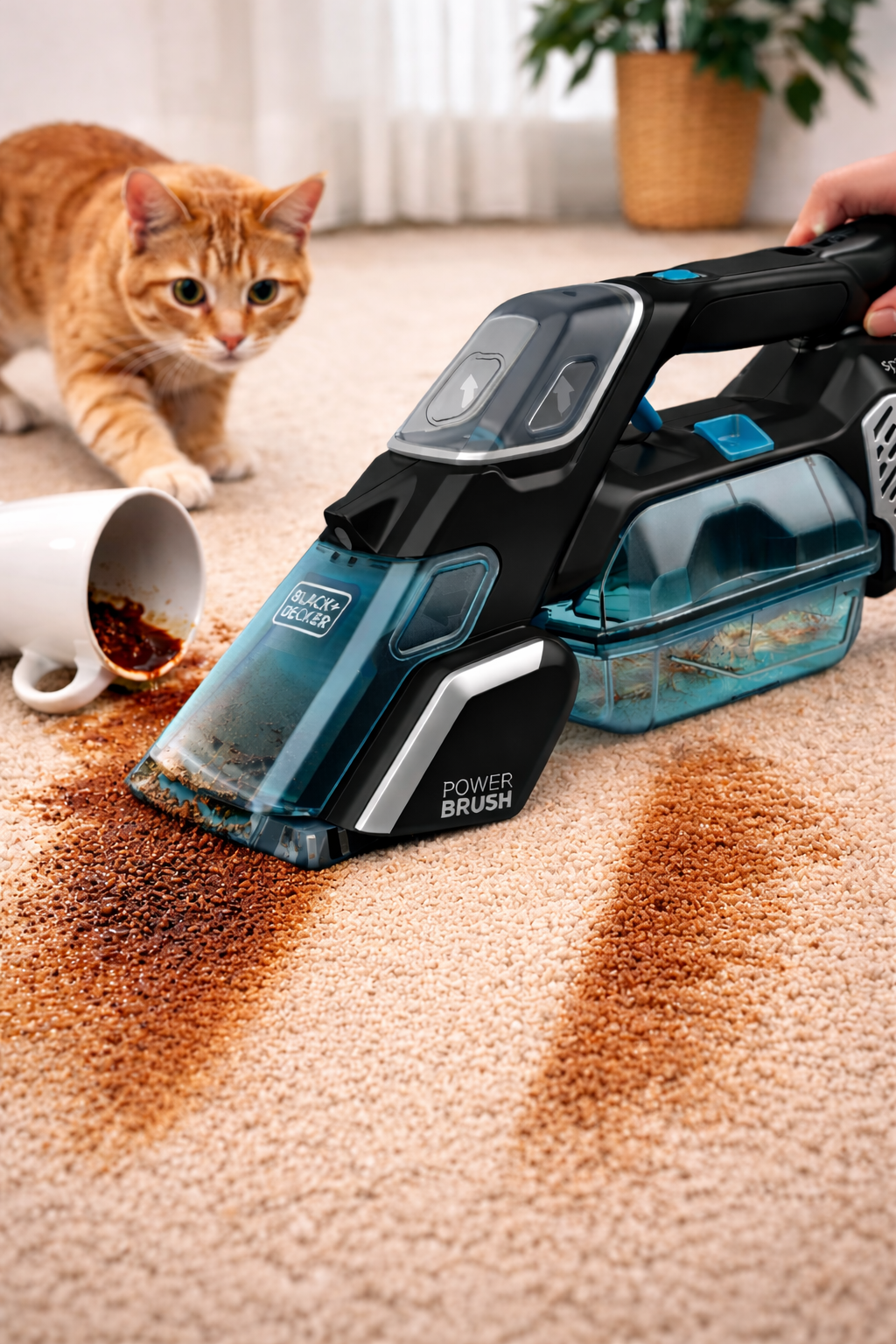 BLACK+DECKER Cordless Spillbuster Portable