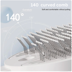 Cloud Care Steam Pet Brush | 4-in-1 Grooming & Self-Clean