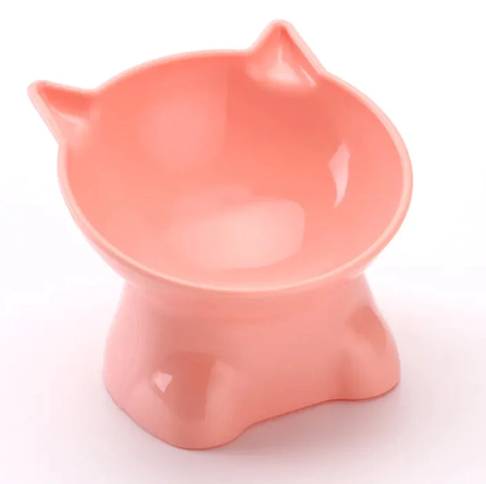 Raised Cat Ear Pet Bowl