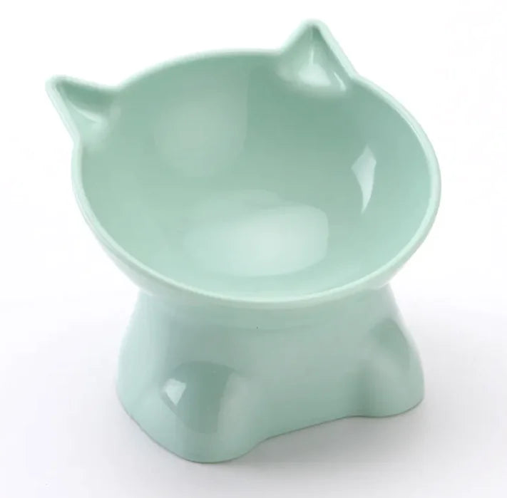 Raised Cat Ear Pet Bowl