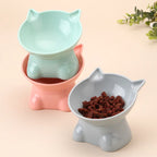 Raised Cat Ear Pet Bowl
