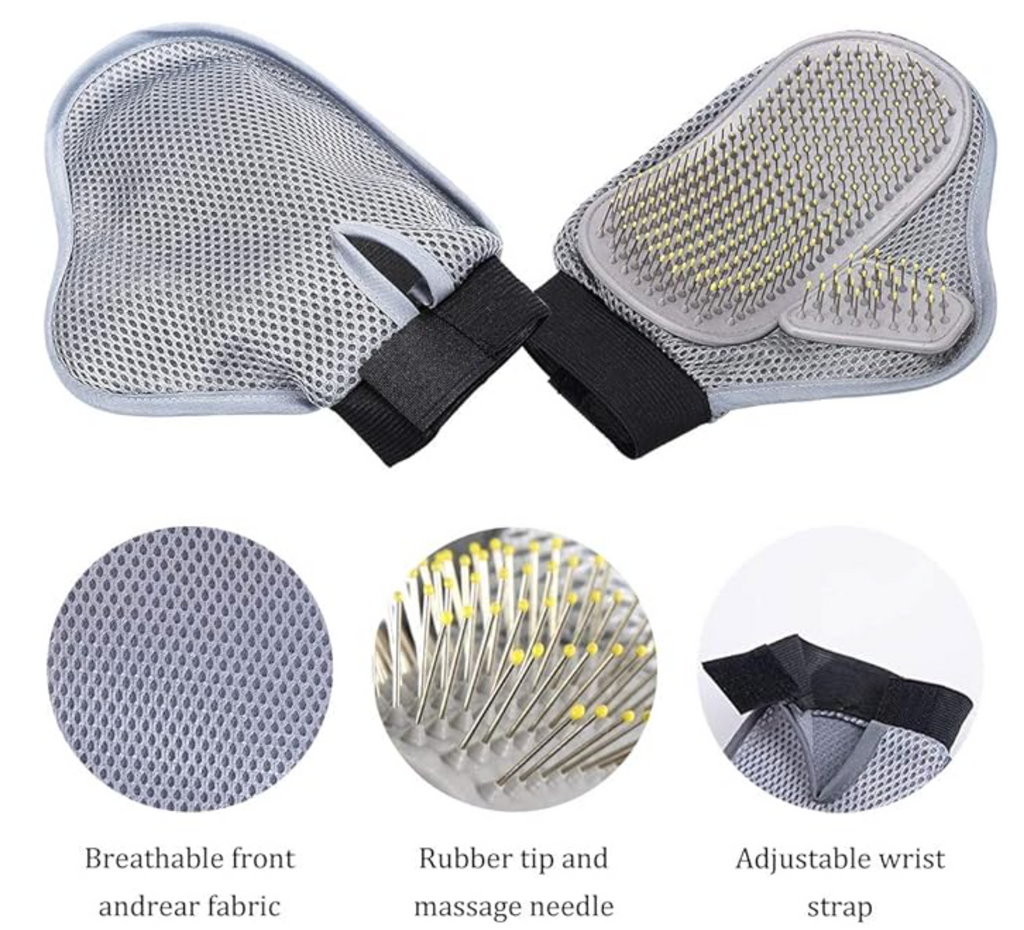 Pet Bathing Gloves for Shower and Massage