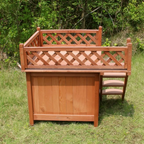 Wood Room with a View Pet House