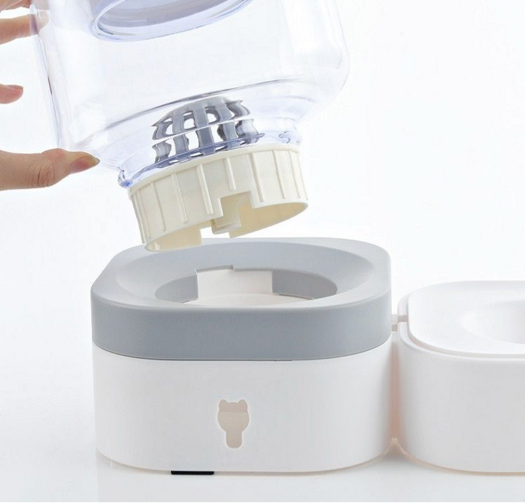 Premium Gravity Water Dispenser for Pets – Stainless Steel Bowl