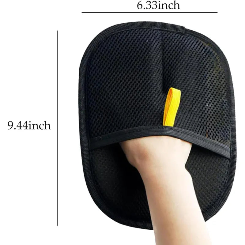 Pet Electrostatic Hair Removal Gloves Two-way Bristle Remover Hair Removal Brush Sticky Hair Artifact Cat Hair Gloves Cat Hair Removal Comb