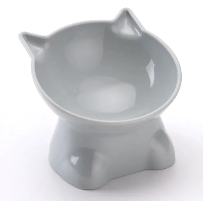 Raised Cat Ear Pet Bowl